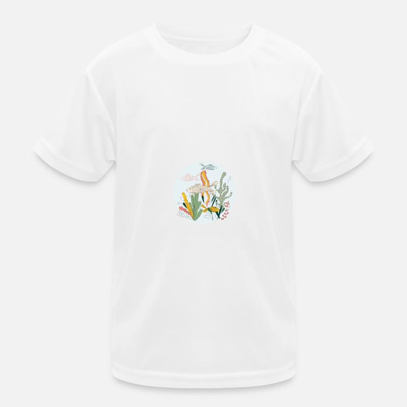 Meerestiere Kinder Funktions-T-Shirt