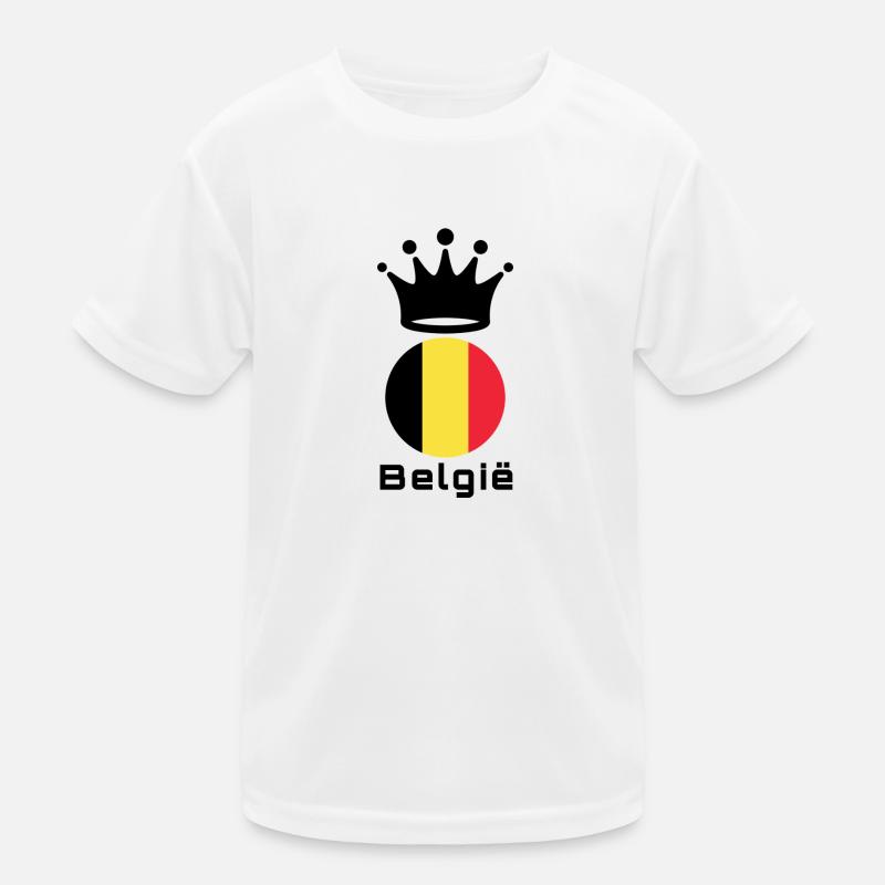 Belgique T-shirt sport Enfant