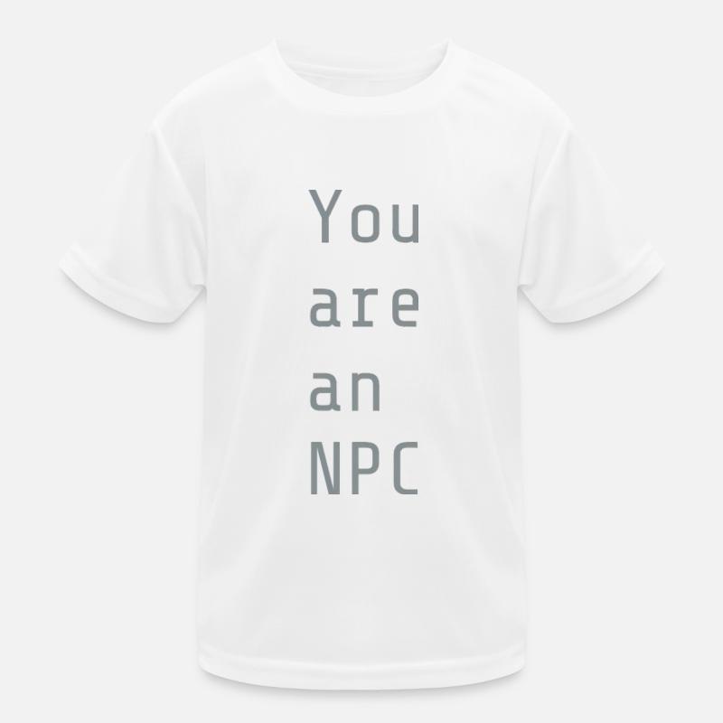 Vous êtes un PNJ T-shirt sport Enfant
