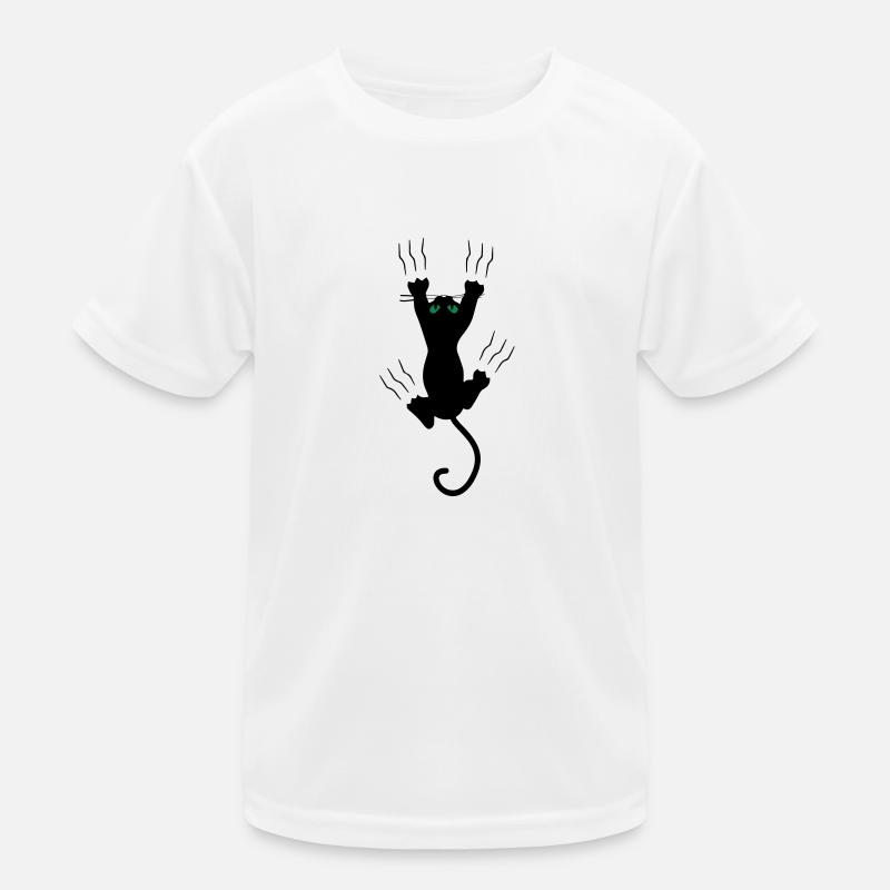 Katze Kinder Funktions-T-Shirt