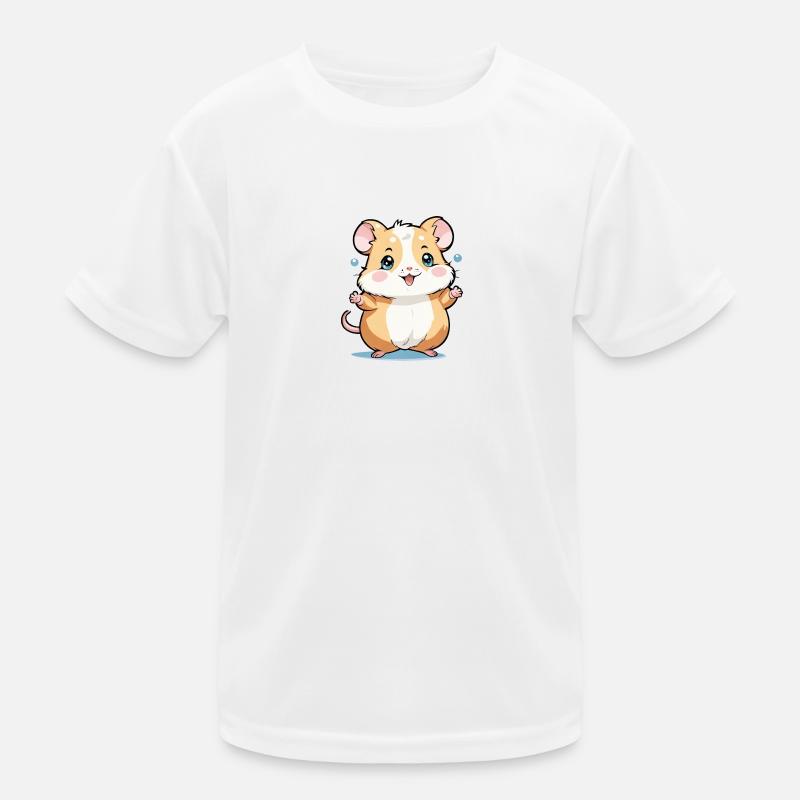 Hamster Student Kids Functional T-Shirt