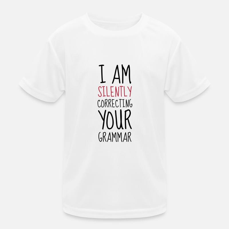 Grammar - Humor - Funny - Joke - Friend Kinder Funktions-T-Shirt