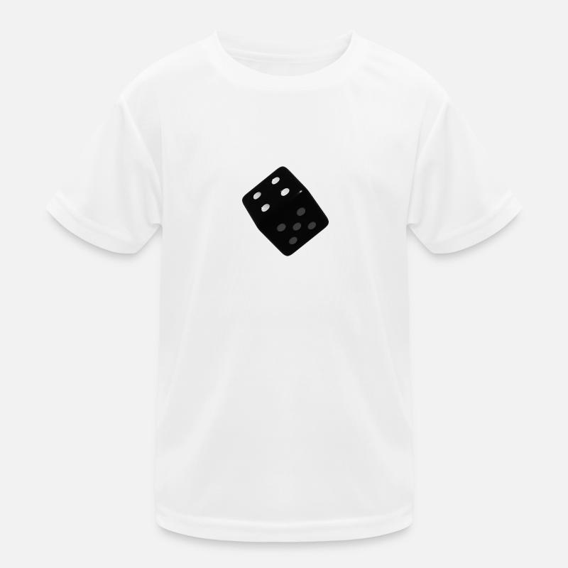Würfel Kinder Funktions-T-Shirt
