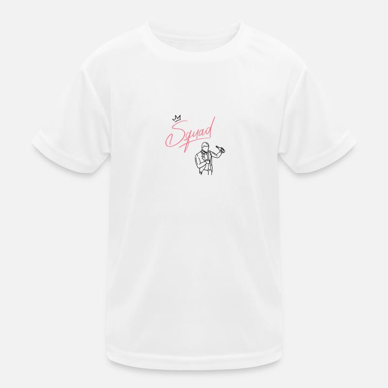 Squad Kinder Funktions-T-Shirt