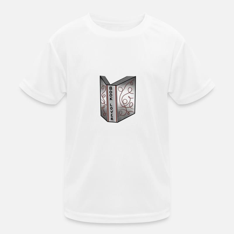 Bücherfreund Kinder Funktions-T-Shirt