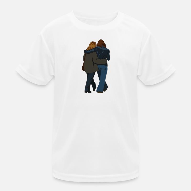 Freundschaft Kinder Funktions-T-Shirt