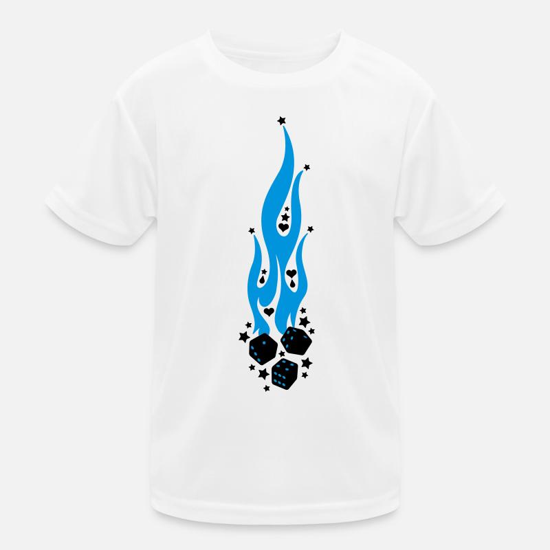 flammen Kinder Funktions-T-Shirt