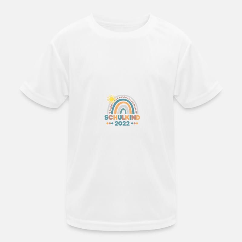 Schulkind 2022 Einschulung Schulanfänger Geschenk Kinder Funktions-T-Shirt