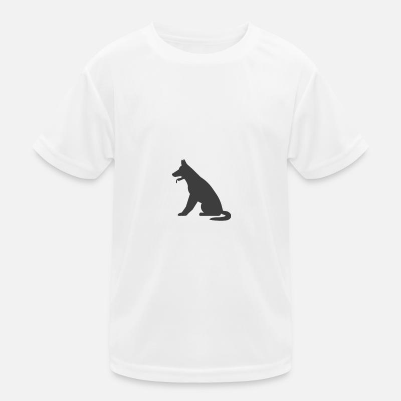 Hund Kinder Funktions-T-Shirt