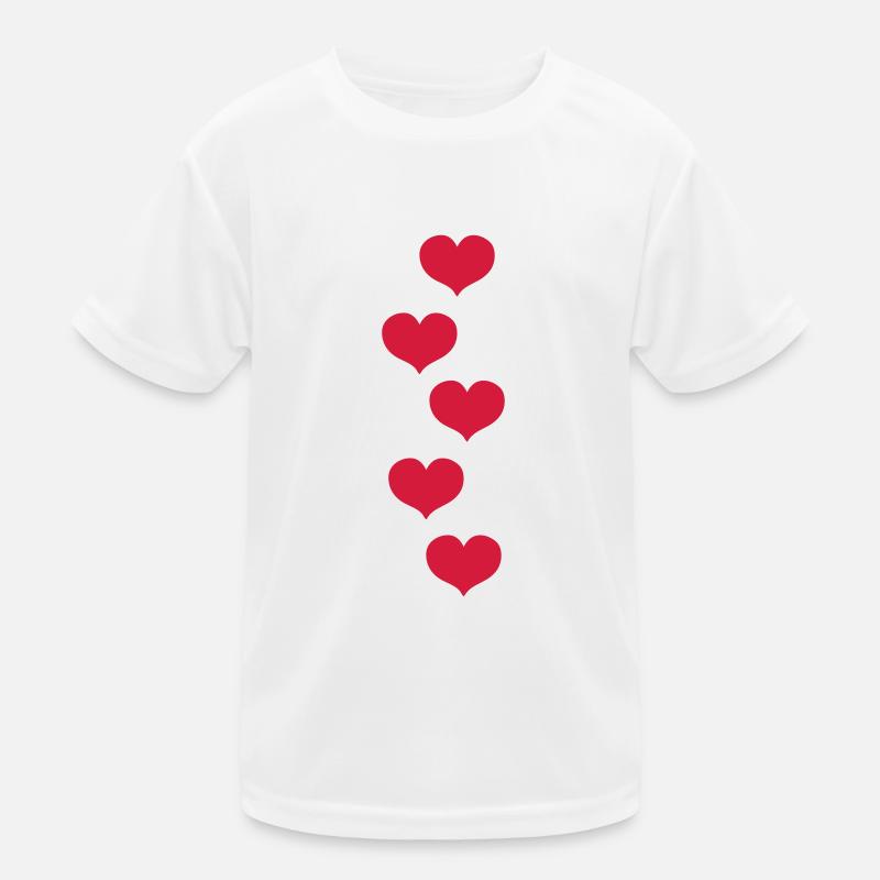hearts Kids Functional T-Shirt