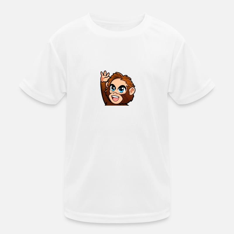 High Five Affe Kinder Funktions-T-Shirt