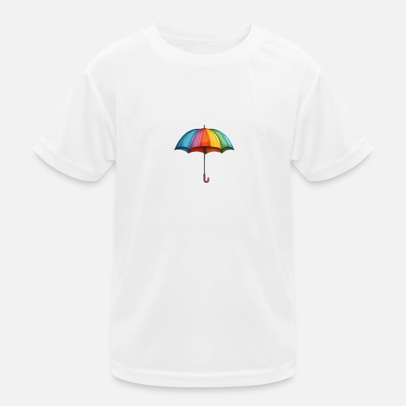 Parapluie coloré T-shirt sport Enfant