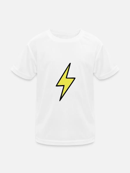 Emoji Flash Sketch Color - Kids Functional T-Shirt - white - Front