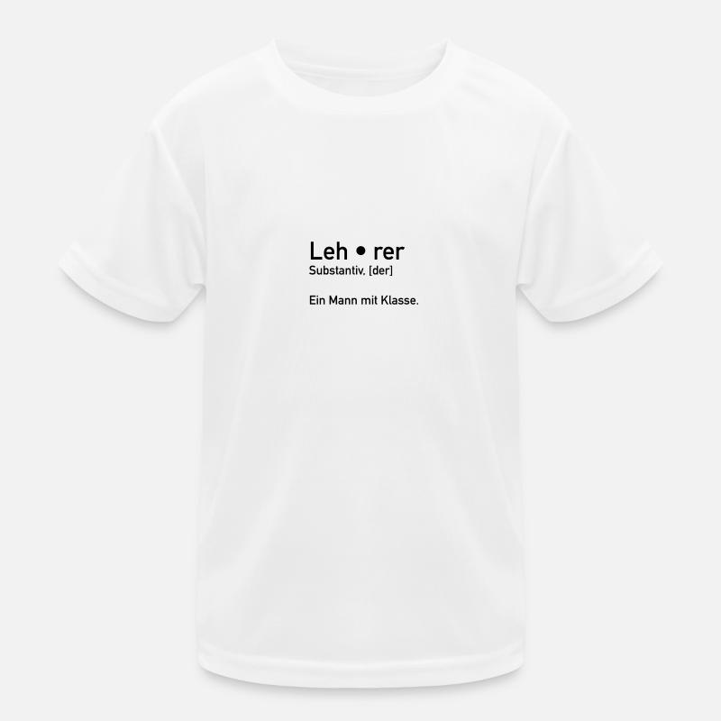 Lehrer Kinder Funktions-T-Shirt