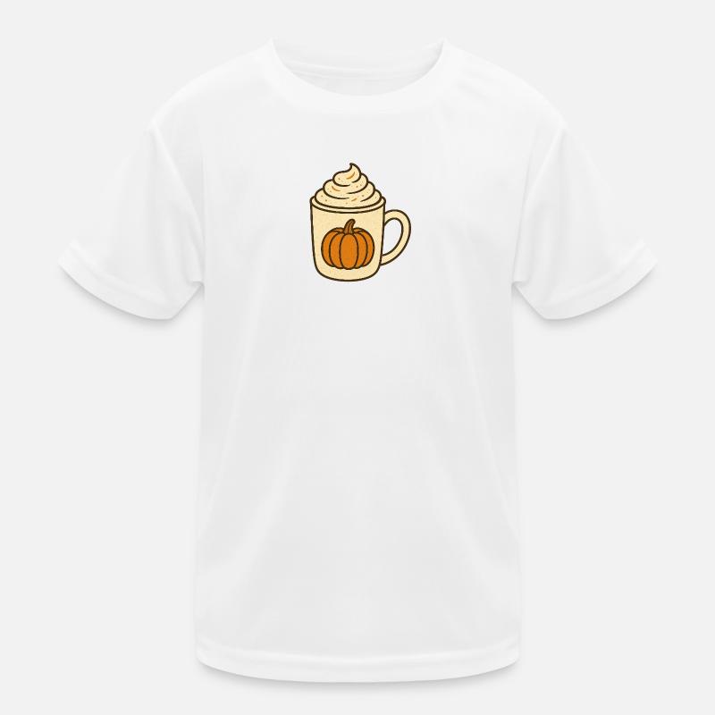 Pumpkin Spice Kids Functional T-Shirt