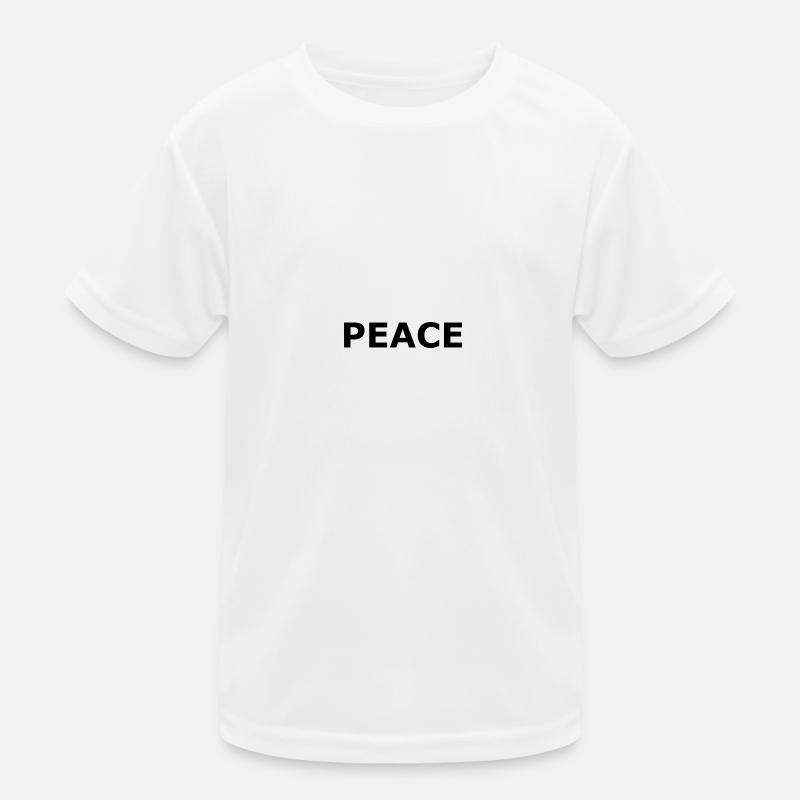 PEACE Kinder Funktions-T-Shirt