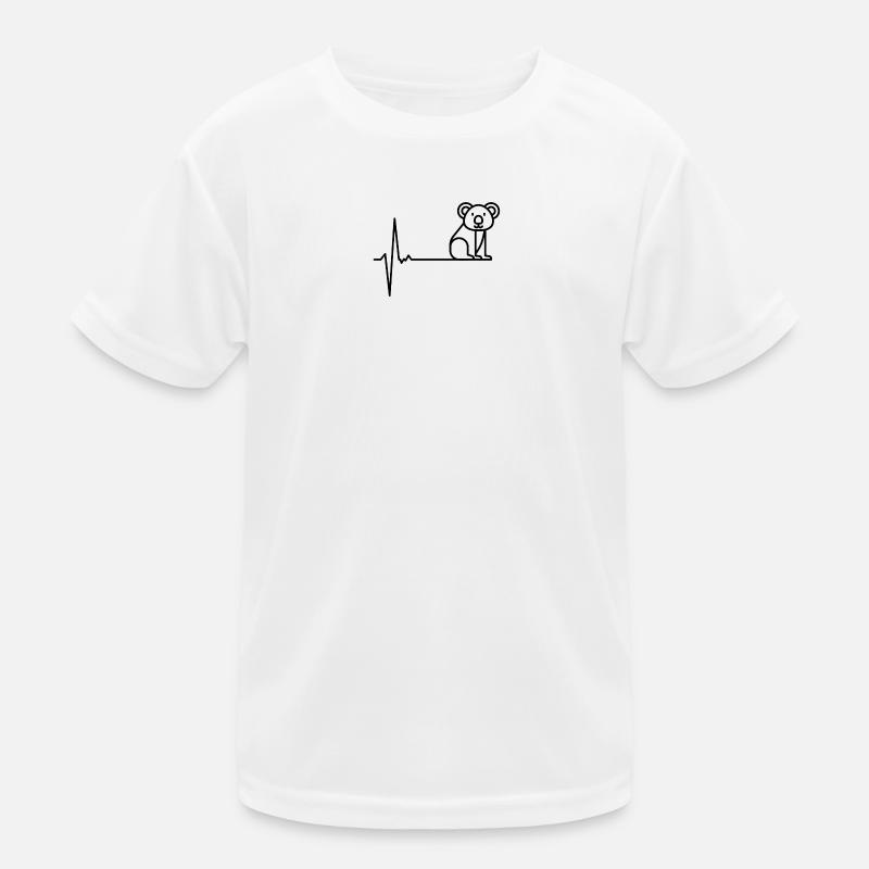 Midnight Monochrome Square Kids Functional T-Shirt