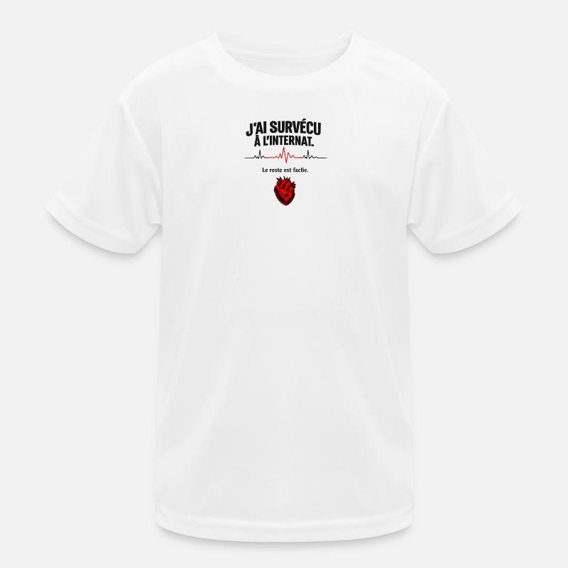 Survivre à l'internat - Le reste facile T-shirt sport Enfant