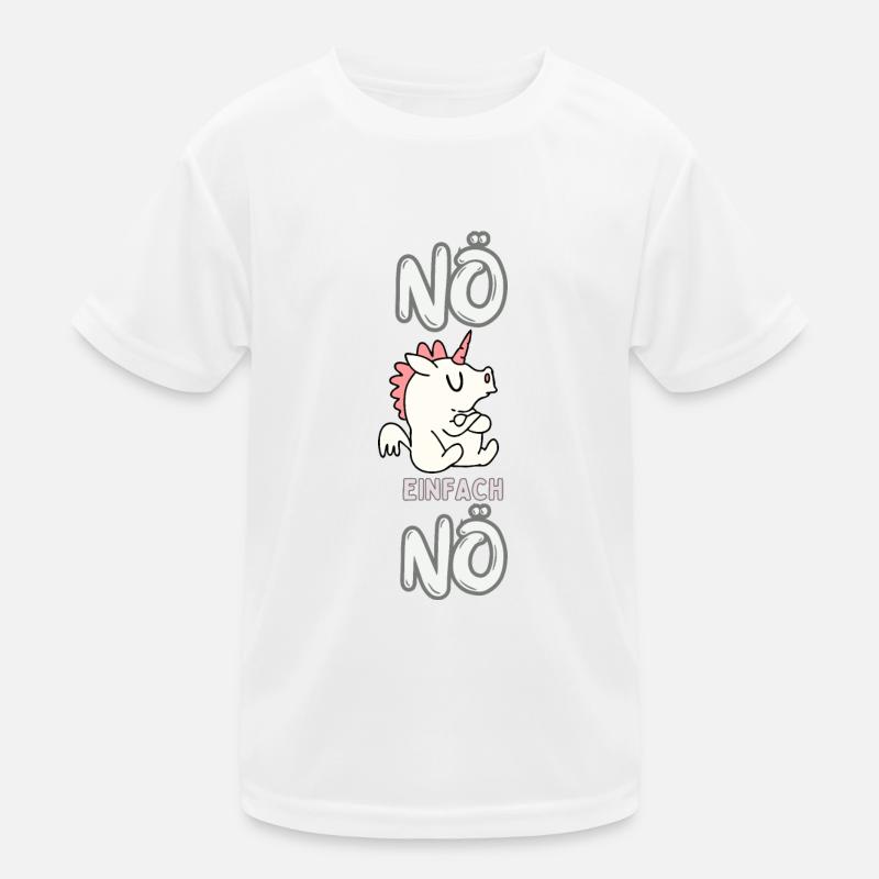 « Non, juste non » T-shirt sport Enfant