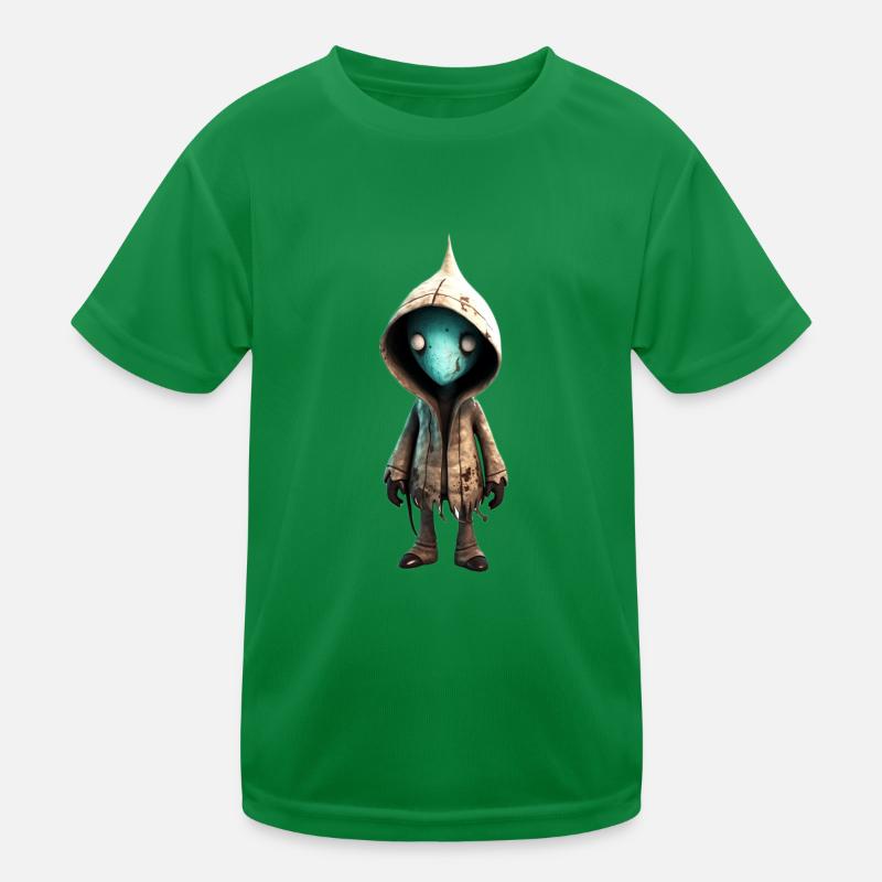 Cute monster Kids Functional T-Shirt