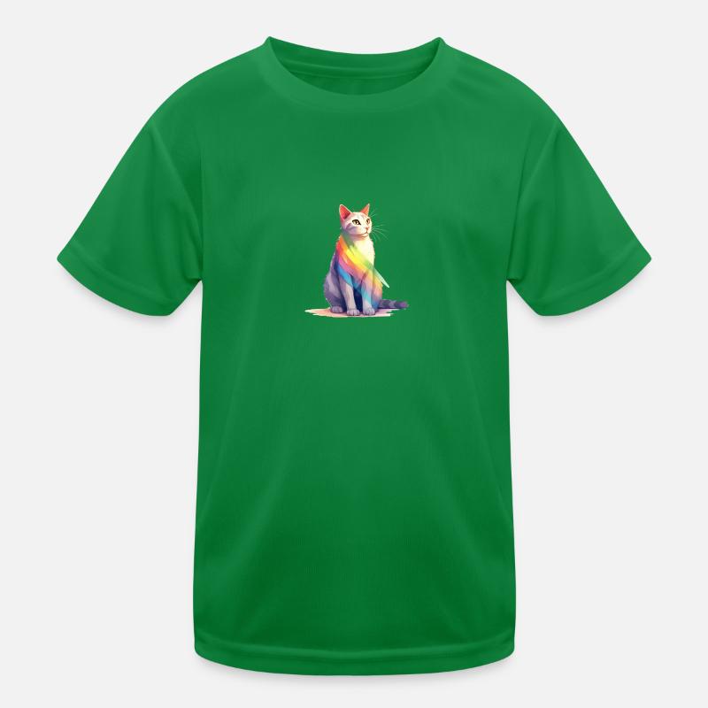 LBTQ+ Cat Kids Functional T-Shirt