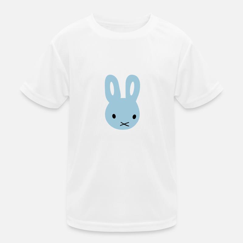Bunny/rabbit - Kids Functional T-Shirt - white