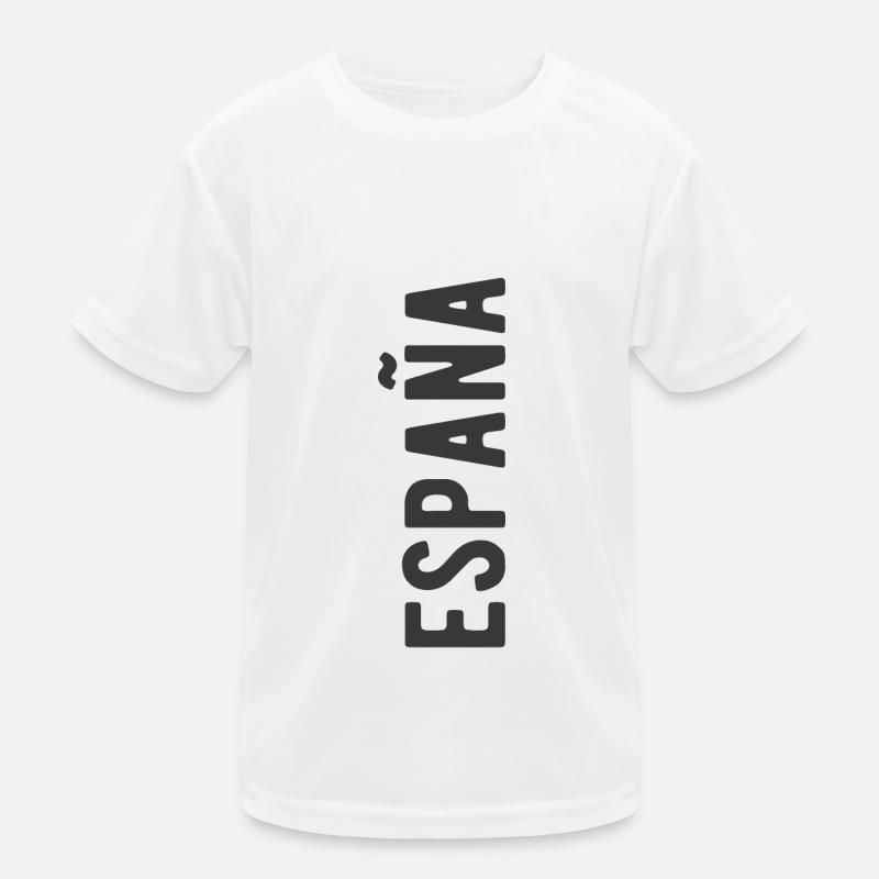 España Espana Spanien Spanische Sprache Spruch Kinder Funktions-T-Shirt