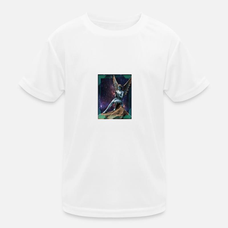 Schutzengel 2.0 Kinder Funktions-T-Shirt