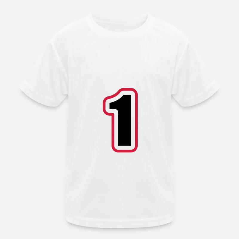 1 Number College Kids Functional T-Shirt