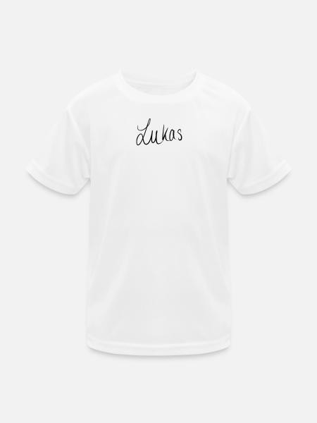 Luke - Kids Functional T-Shirt - white