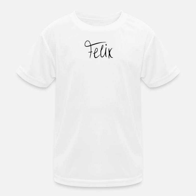 Felix - Kids Functional T-Shirt - white