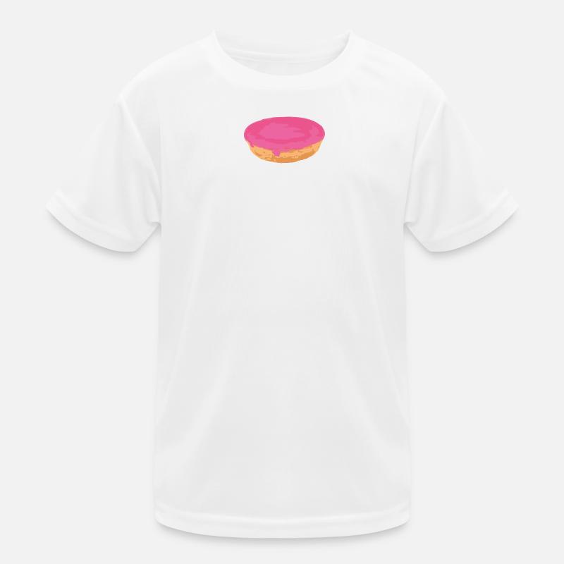 Casse-croûte : le gâteau rose de la cantine ! T-shirt sport Enfant