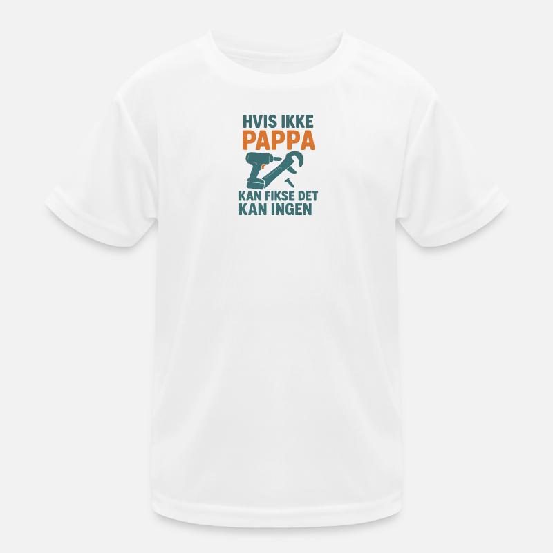 Memory-Design mit Werkzeug-Motiv Kinder Funktions-T-Shirt