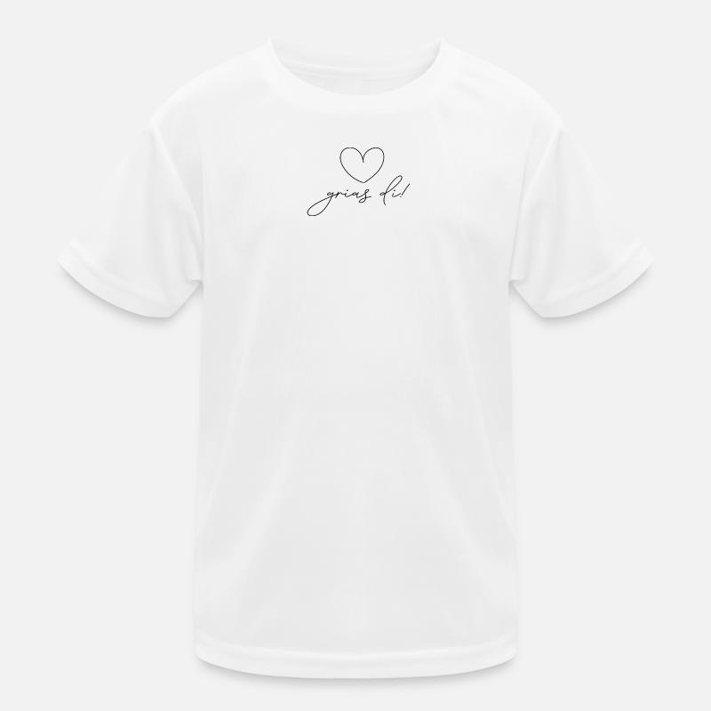 grias di!  Kinder Funktions-T-Shirt