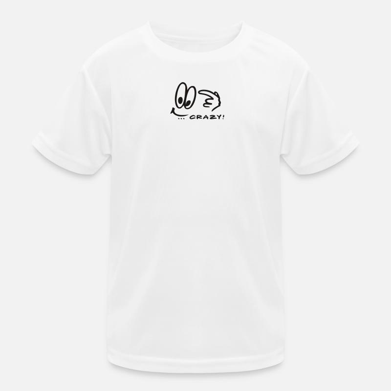 Crazy Comic Kinder Funktions-T-Shirt