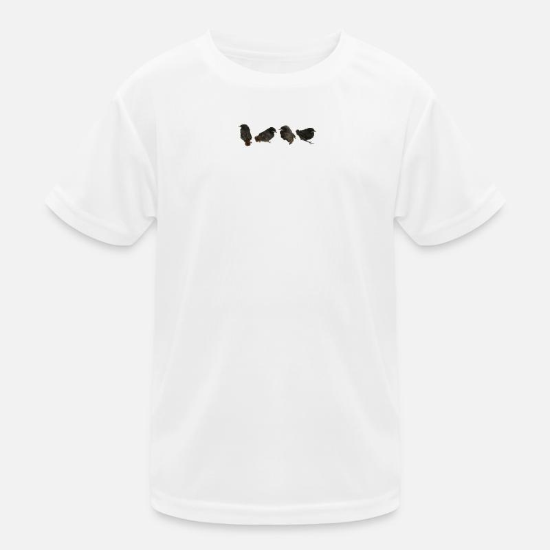 House redstart branches Kids Functional T-Shirt