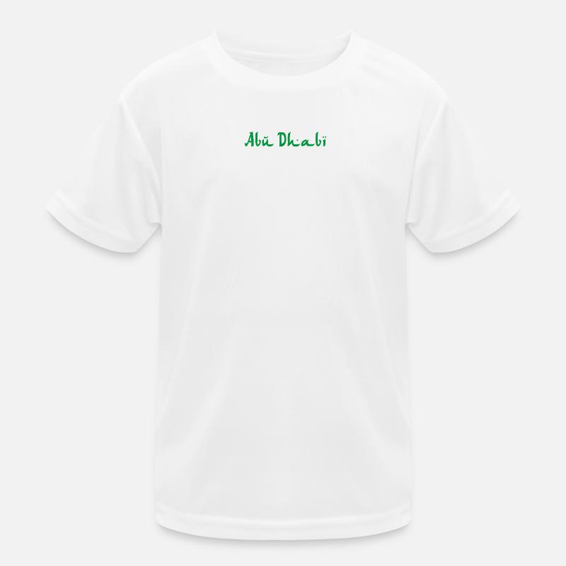 Abu Dhabi Kids Functional T-Shirt