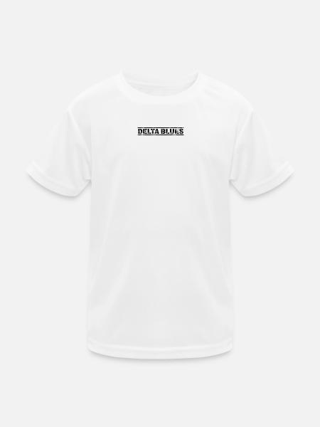 Delta Blues - Kids Functional T-Shirt - white