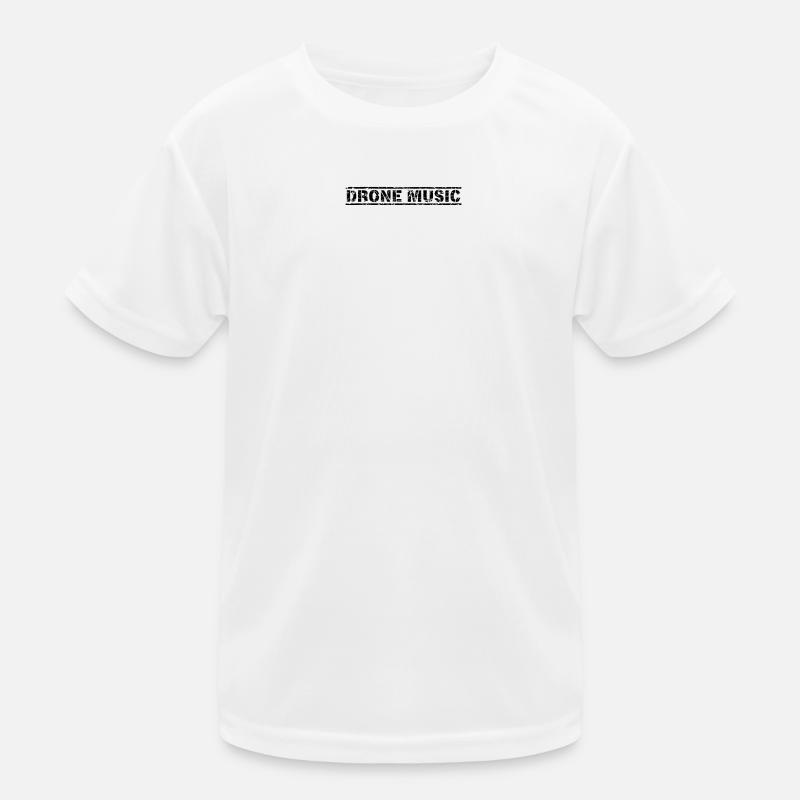 Drone Music Kids Functional T-Shirt