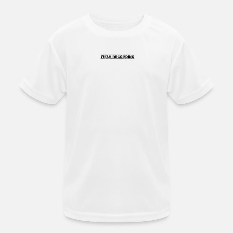 Field Recording Kids Functional T-Shirt