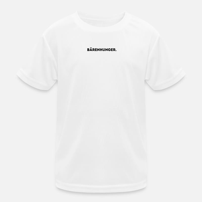 Bärenhunger. Kinder Funktions-T-Shirt