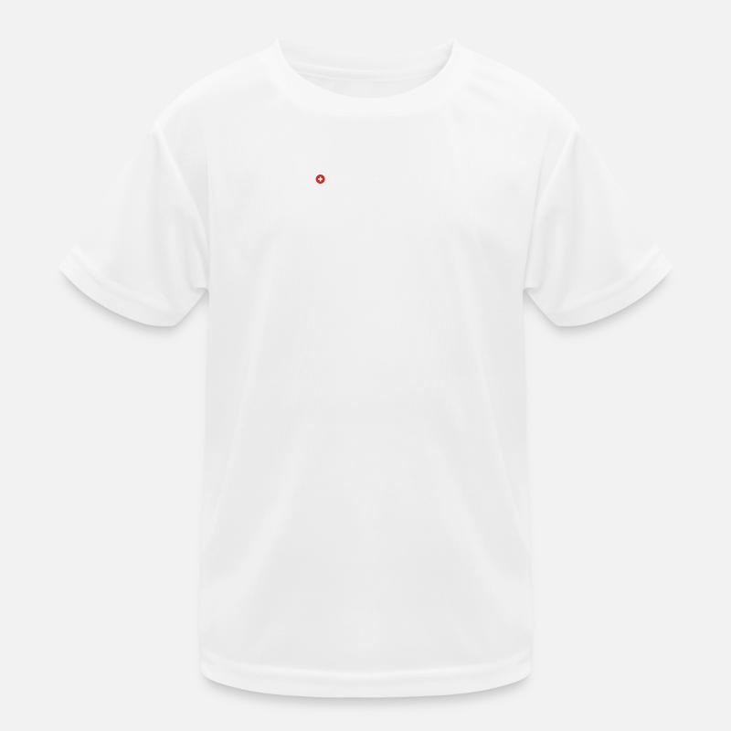 schweiz flag Kids Functional T-Shirt