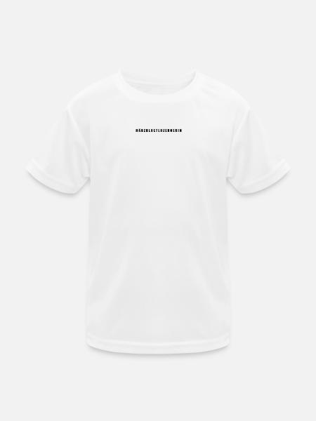 Härzbluetluzernerin Kanton Luzern - Kinder Funktions-T-Shirt - Weiß - Vorne