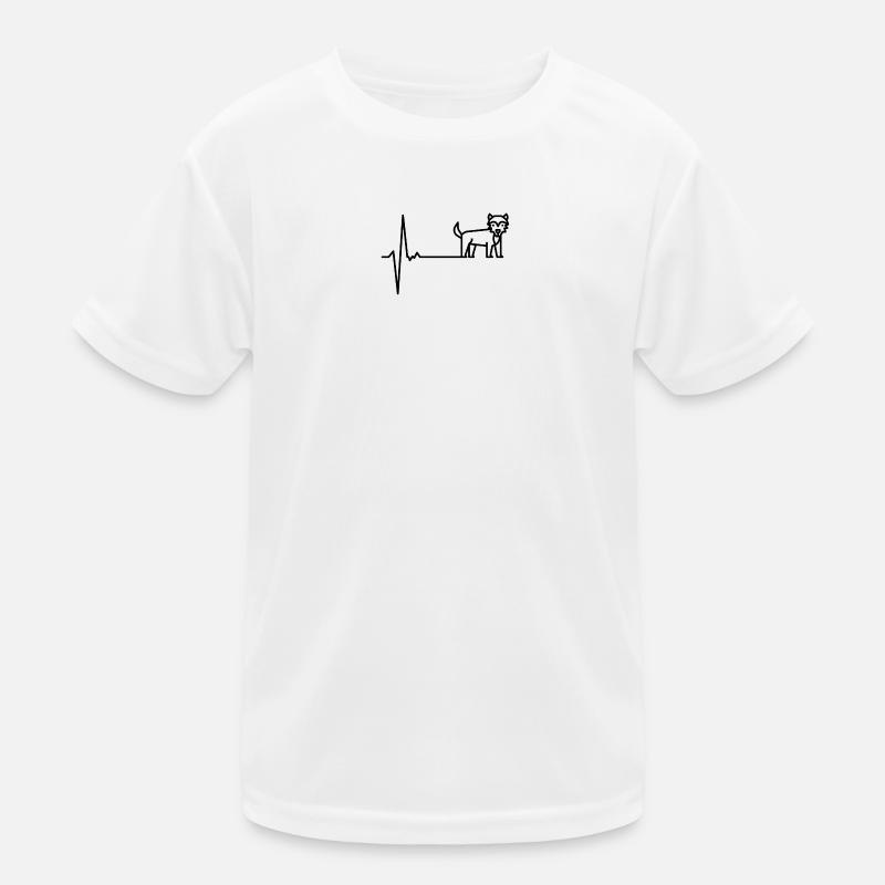 Bitte laden Sie das Designbild hoch - Kinder Funktions-T-Shirt - Weiß
