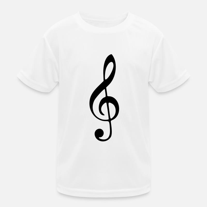 Treble clef Kids Functional T-Shirt