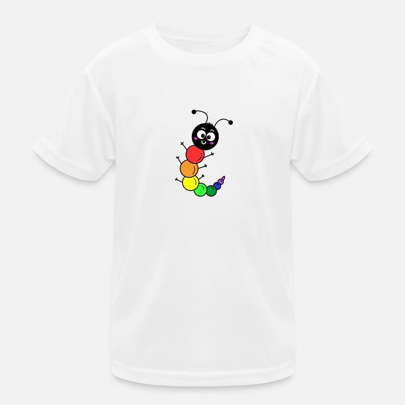 Chenille arc-en-ciel T-shirt sport Enfant
