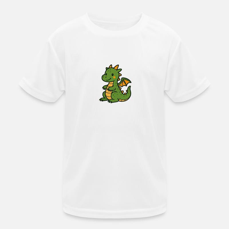petit bébé dragon mignon T-shirt sport Enfant