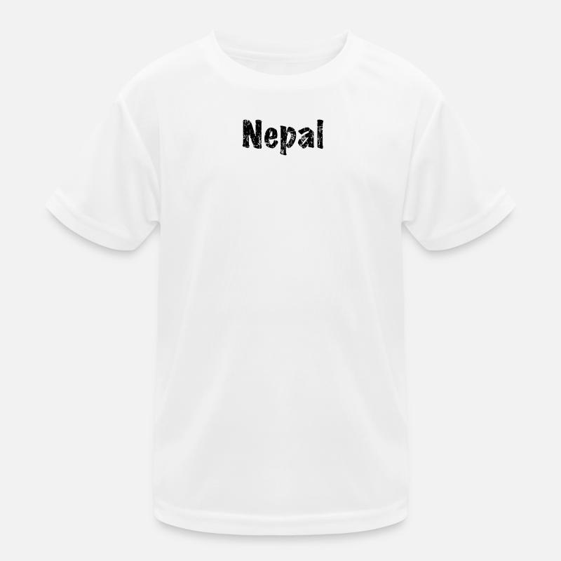Nepal Kinder Funktions-T-Shirt