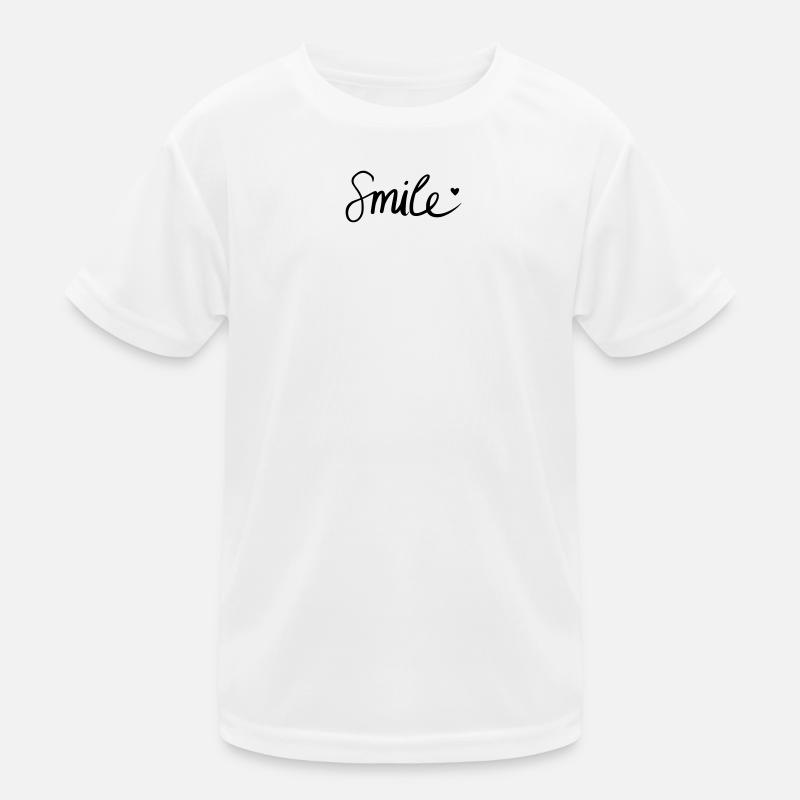 Souriez! T-shirt sport Enfant