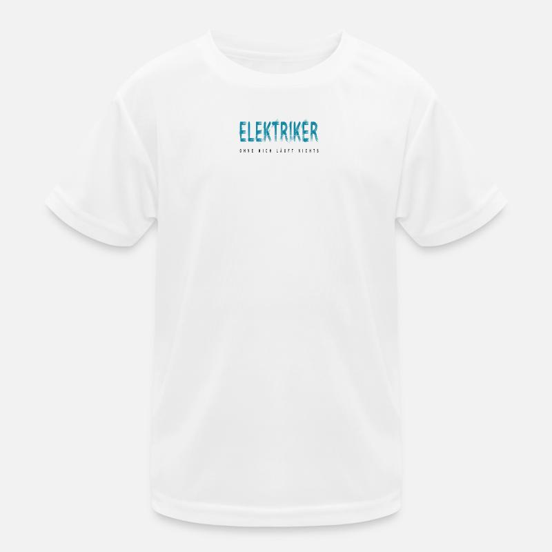 Elektriker Handwerker Design Kinder Funktions-T-Shirt